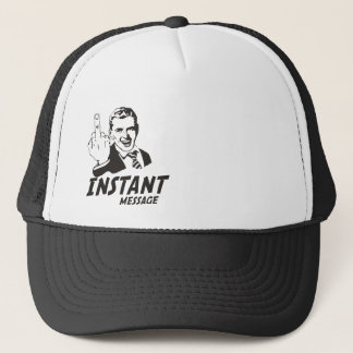 INSTANT MESSAGE TRUCKER HAT