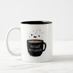 Instant Motivation – Cute Kawaii Coffee Cup