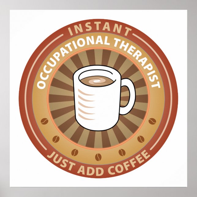 Instant Occupational Therapist Poster (Front)
