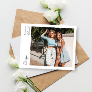 Instant Photo Be My Proposal V4 Handwriting Invitation