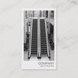 Instant Photo - Escalator Business Card