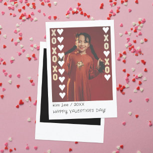 Instant Photo Kids School Valentine's Day Card