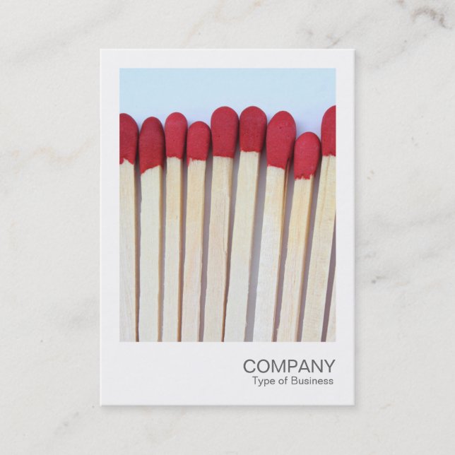 Instant Photo - Matches 03 Business Card (Front)