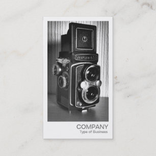 Instant Photo - Old TLR Camera Business Card