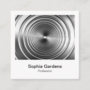 Instant Photo Style - Long Spring Square Business Card