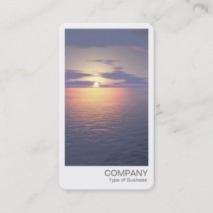 Instant Photo - Sunrise/Sunset Business Card