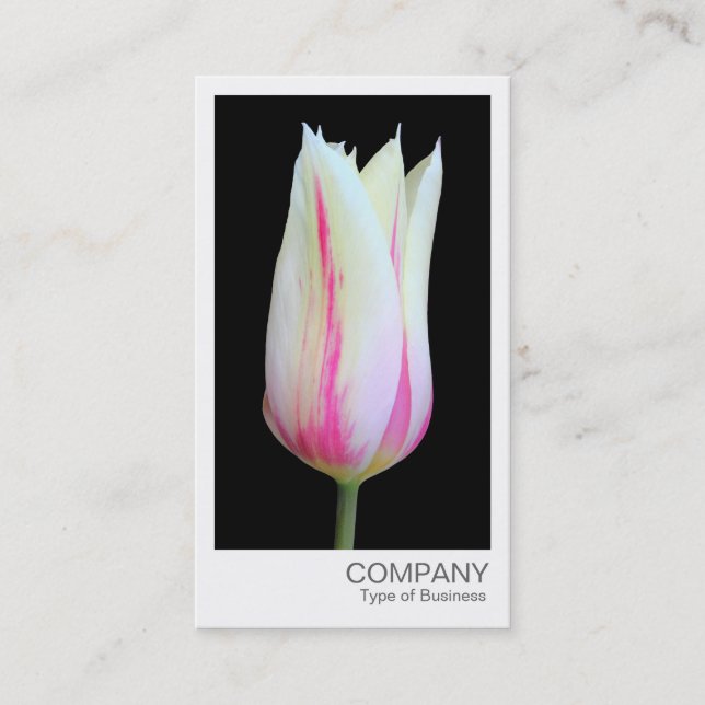 Instant Photo - Tulip Business Card (Front)