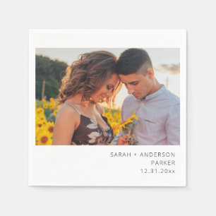 Instant Photo Wedding or Party V2 Napkin