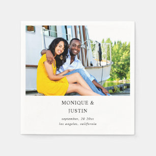 Instant Photo Wedding or Party V3 Napkin