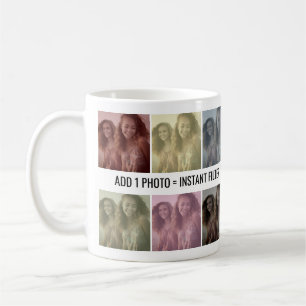 Instant Pop Art Photo Collage Auto Filter Coffee Mug