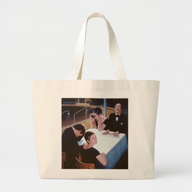 Instant Result 1980 Large Tote Bag (Front)