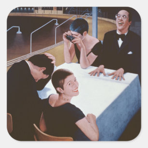 Instant Result 1980 Square Sticker