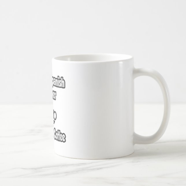 Instant Spanish Teacher...Just Add Coffee Mug (Right)