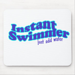 instant swimmer mouse mat