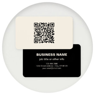 Instantly Create a QR Code Editable Off White