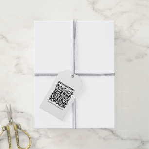 Instantly Create a QR code for Any Website Address Gift Tags