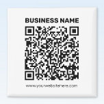 Instantly Create a QR code for Any Website Address Magnet<br><div class="desc">Replace text with your website’s URL to instantly create a scannable QR code.</div>