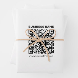 Instantly Create a QR code for Any Website Address Wrapping Paper Sheet