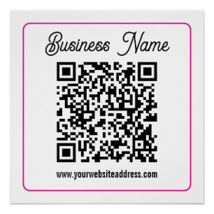 Instantly Create a Scannable QR code for Business Poster