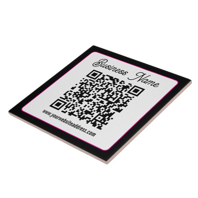 Instantly Create a Scannable QR code for Business Tile (Side)