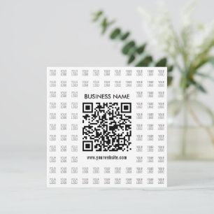Instantly Create Scannable QR code & Logo Pattern Card