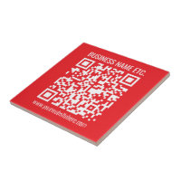 Instantly Create Your Own QR Code | Editable Red