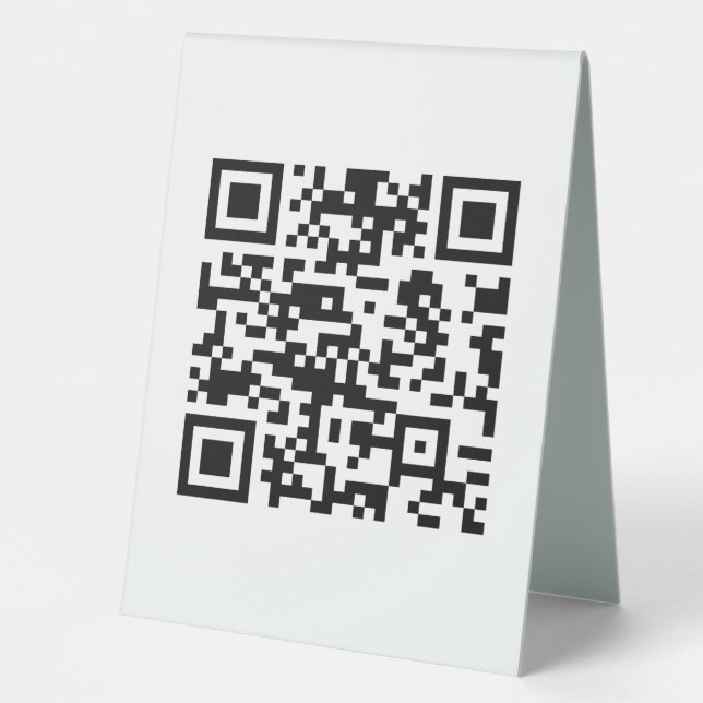 Instantly Created QR Code (by entering your URL) (Front)