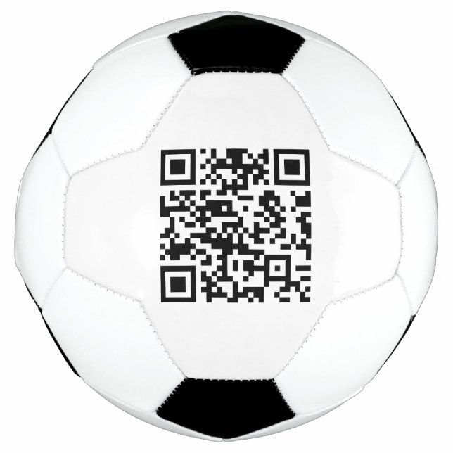 Instantly Created QR Code (by entering your URL) Football (Front)
