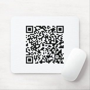 Instantly Created QR Code (by entering your URL) Mouse Mat