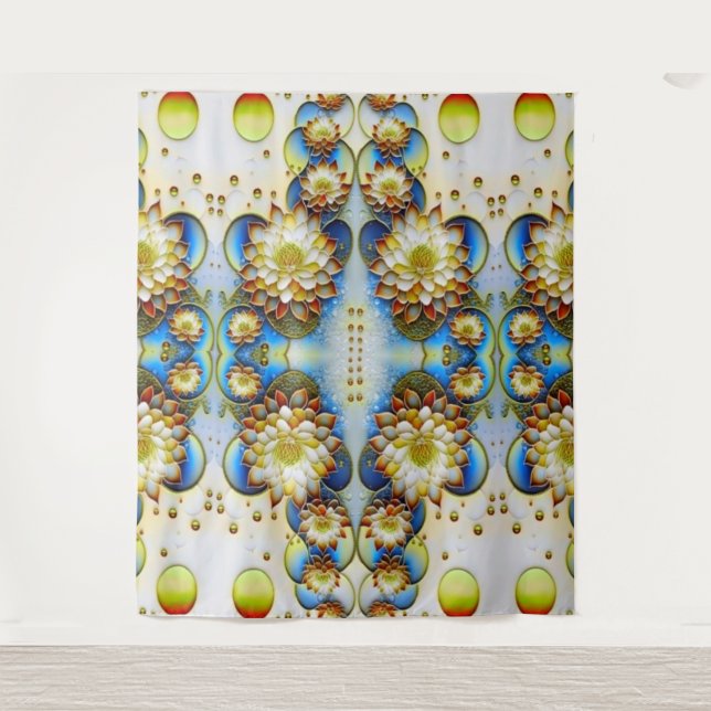 Instantly set the mood in any setting with a fun a tapestry (Front)