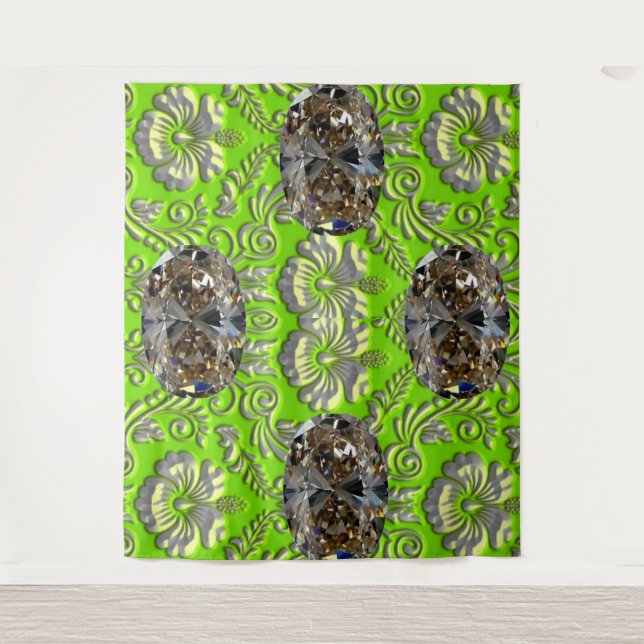 Instantly set the mood in any setting with a fun a tapestry (Front)
