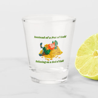Instead of a Pot of Gold on a Shot Glass