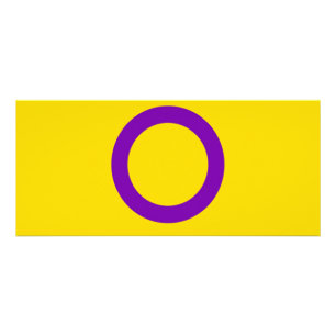 Instersex Flag Rack Card