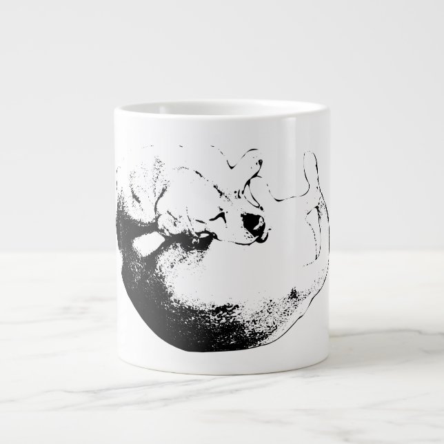 Instinct in Ink Large Coffee Mug (Front)