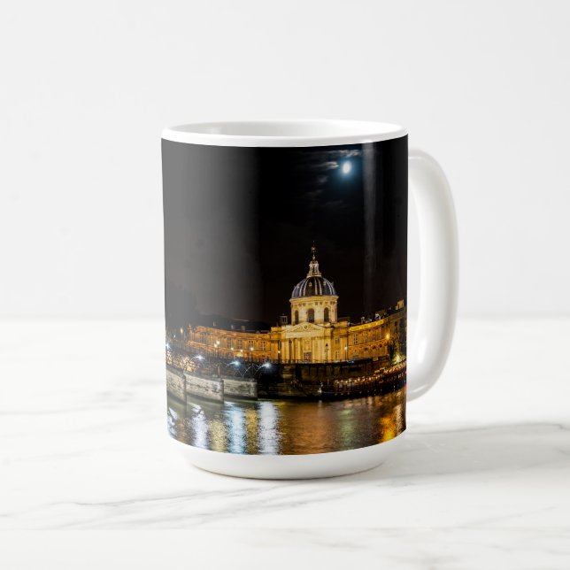 Institut de France and Pont des Arts - Paris Coffee Mug (Front Right)