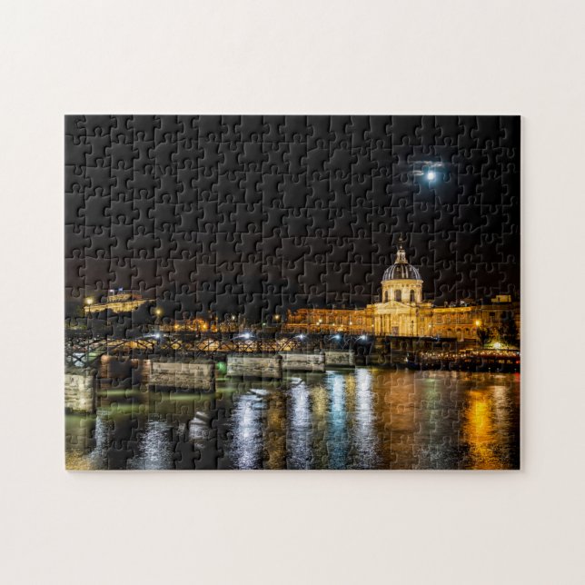 Institut de France and Pont des Arts - Paris Jigsaw Puzzle (Horizontal)