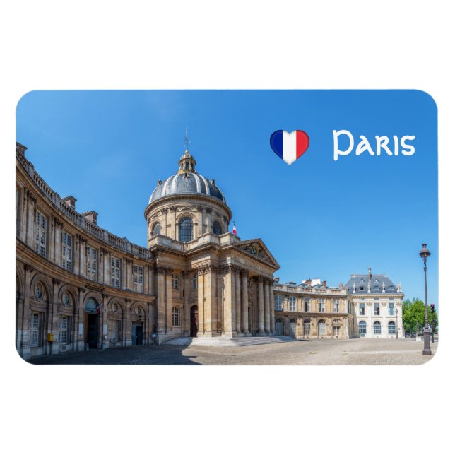 Institut de France facade - Paris, France Magnet (Horizontal)