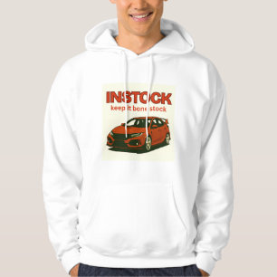 Instock : Keep it bone stock Hoodie