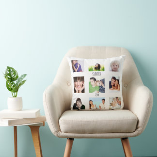 Instragram Modern Stylised Your Photos Cushion