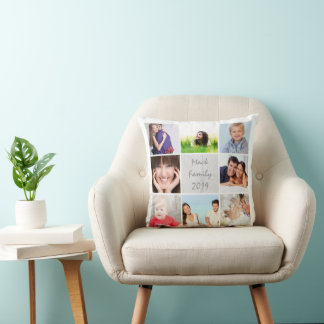 Instragram Modern Stylised Your Photos Cushion