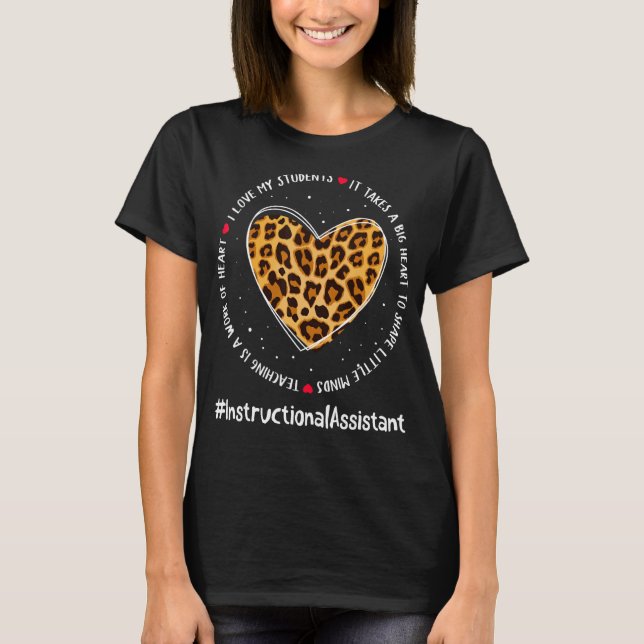 Instructional Assistant Admin Appreciation Week Ba T-Shirt (Front)