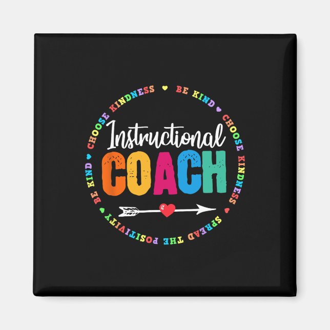 Instructional Coach Crew Back to School Matching G Magnet (Front)