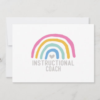 Instructional Coach: Rainbow of Learning Invitation