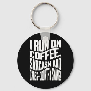 Instructor Skiers Cross-country Skier Cross-countr Key Ring