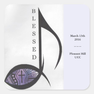 Instrument Blessing Sticker