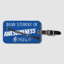 Instrument Case NAME TAG Clarinet