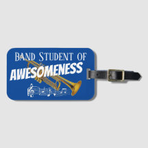 Instrument Case NAME TAG Trumpet