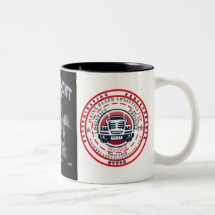 instrument of war knight Two-Tone coffee mug