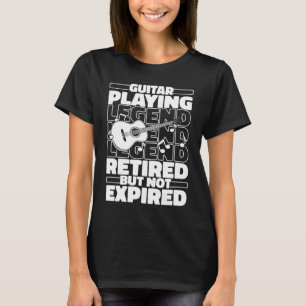 Instrument Retired Guitarist Acoustic Guitar T-Shirt