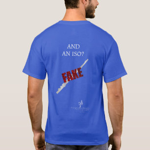 Instrument-Shaped Objects I  Flute Wh. Txt. T-Shirt